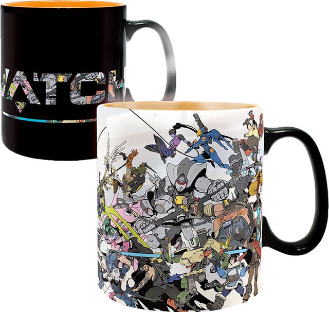 ABYstyle Overwatch värmekänslig mugg 460ml