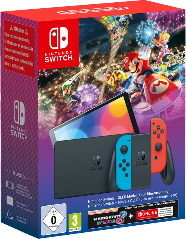Nintendo Switch OLED Mario Kart 8 Deluxe Edition-gamingkonsol