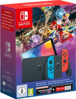 Nintendo Switch OLED Mario Kart 8 Deluxe Edition spillekonsol