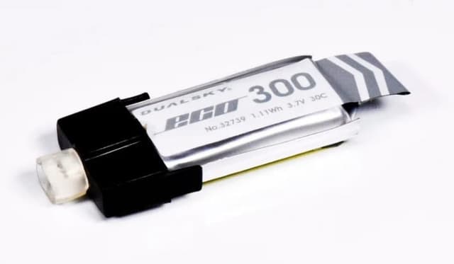 1s   300mAh - 30C - Dualsky for Horizon
