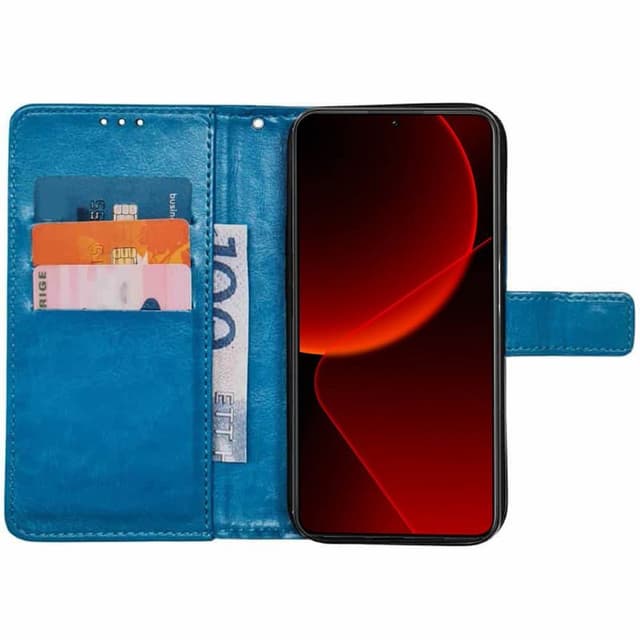 Plånboksfodral 3-kort Xiaomi 13T Pro - Ljusblå