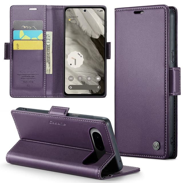 CASEME Retro Lompakkokotelo Pixel 8