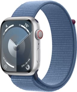 Apple Watch S9 45mm GPS+CEL (Silver Alu/Winter Blue sportloop)