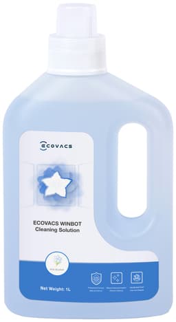 Renseopløsning til Ecovacs WINBOT W1 Pro vinduesrensningsrobot (1L)