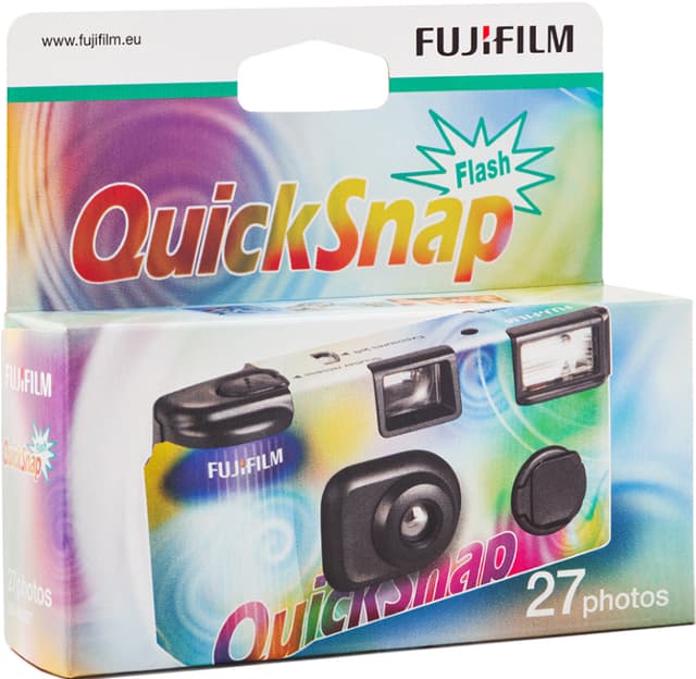Fujifilm Quick Snap Flash engångskamera