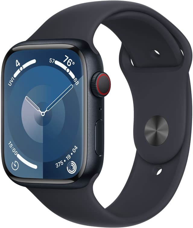 DEMO Apple Watch S9 45mm GPS+CEL (Midnight Alu/Midnight Sports-loop)