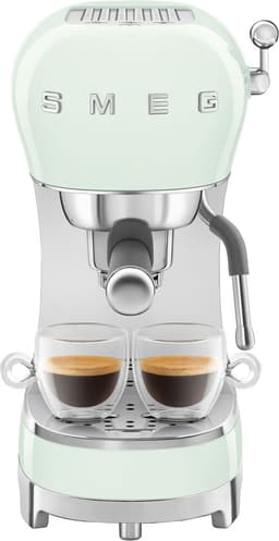 Smeg 50's style espressomaskin ECF02PGEU (pastellgrønn)