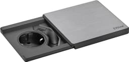 EVOline Square80 eluttag (silver)