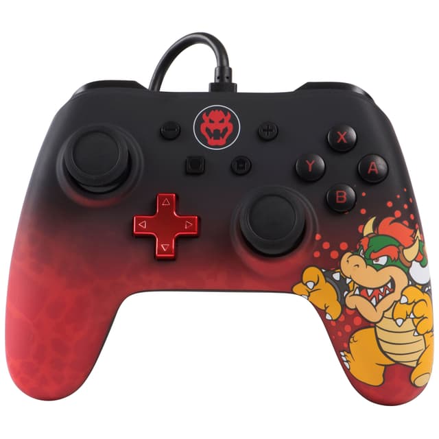 PowerA Nintendo Switch controller Bowser edition