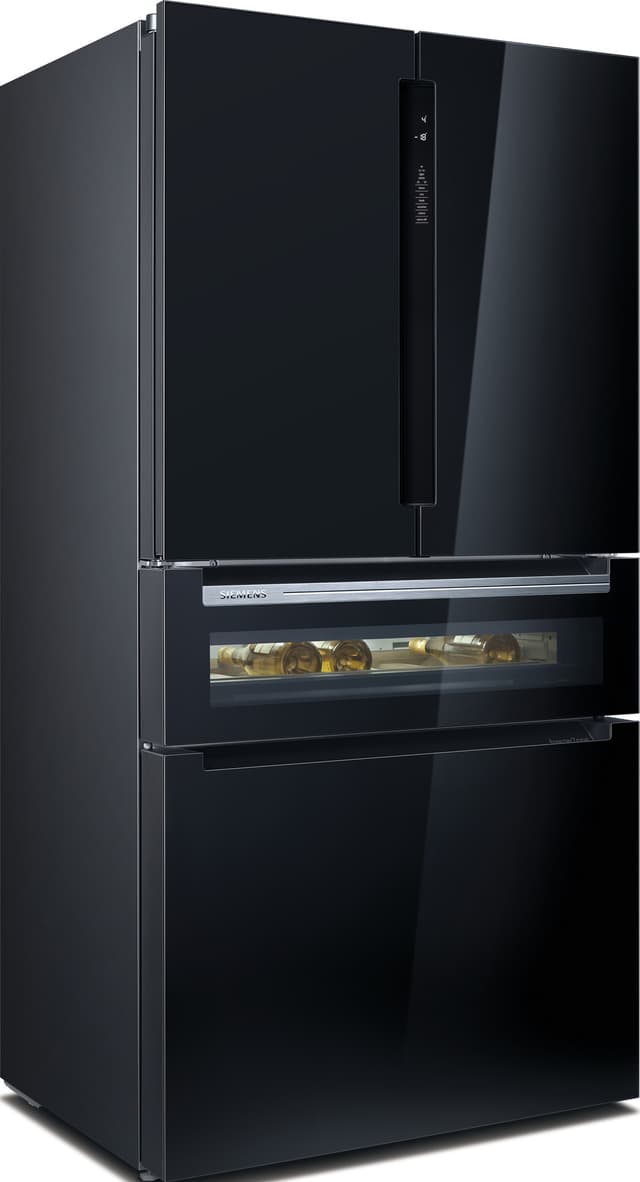 Siemens iQ700 French Door Kølefryseskab KF96RSBEA (sort)