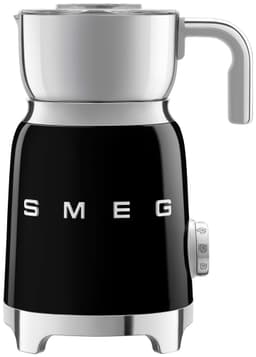 Smeg mælkeskummer i 50'er-stil MFF11BLEU (sort)