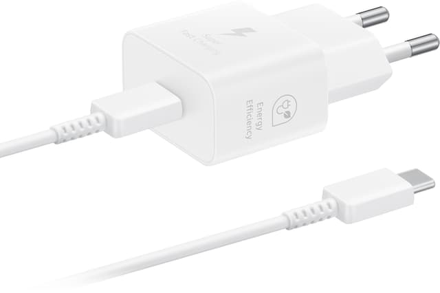Samsung USB-C 25W laddare med kabel (vit)