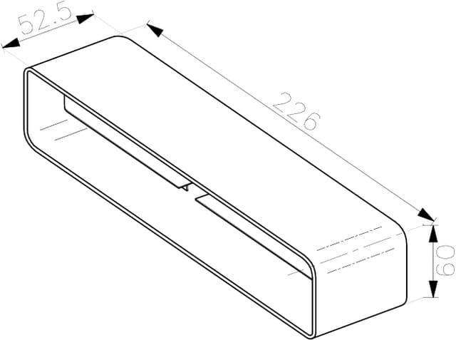 Franke ventilationsslanganslutning 112.0157.295