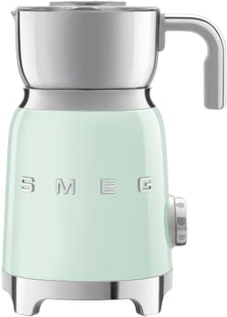 Smeg mælkeskummer i 50'er-stil MFF11BLEU (pastelgrøn)