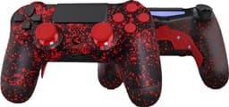 King PS4 trådlös handkontroll (nebula red)
