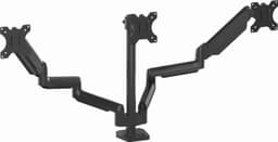 Fellowes Platinum näyttöteline kolmelle näytölle (musta)