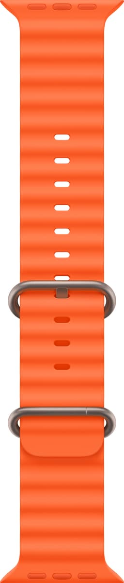 Apple 49 mm Ocean Band S/M/L (oransje)