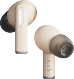 Sudio A1 Pro helt trådløse in-ear hodetelefoner (sand)