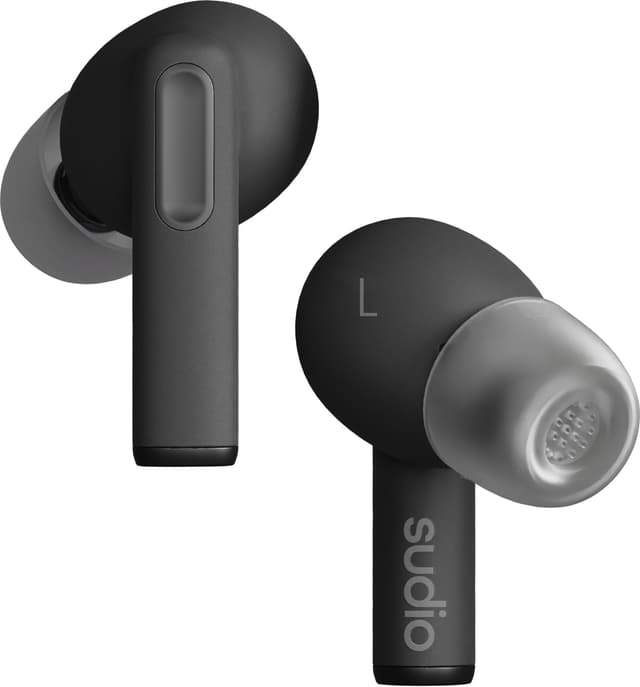 Sudio A1 Pro helt trådløse in-ear hodetelefoner (sort)