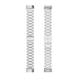 Rustfrit stål armbånd Fitbit Charge 6 - sølv