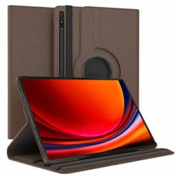 360 drejelig cover Samsung Galaxy Tab S9 Plus 12.4 - Brun