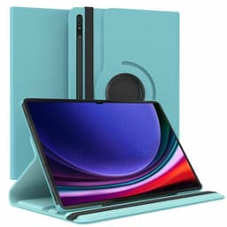 360° roterbar deksel Samsung Galaxy Tab S9 Ultra 14.6 - Lyseblå