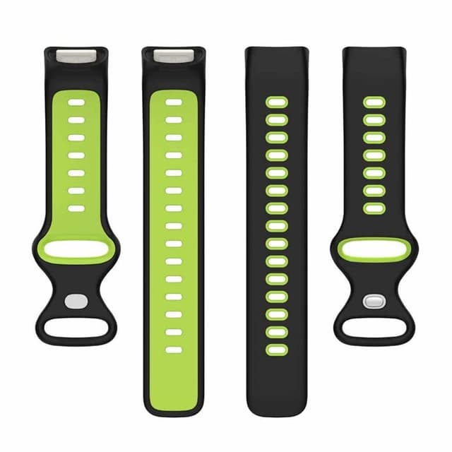 Twin Sport Armband Fitbit Charge 6 - Svart/lime