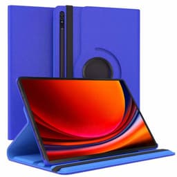 360° roterbar deksel Samsung Galaxy Tab S9 Plus 12.4 - Mørkeblå