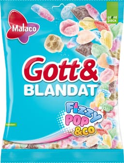 Malaco Gott & Blandat surt godteri