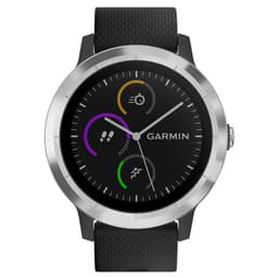 Garmin Vivoactive 3 GPS smartwatch (sort/stål)
