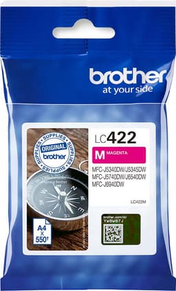 Brother LC422 mustekasetti (magenta)