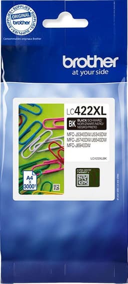 Brother LC422XL bläckpatron (svart)