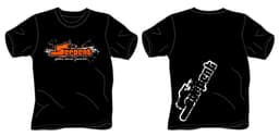 Serpent T-Shirt Splash Black (L)