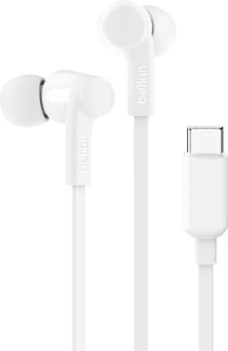 Belkin Trådade Hörlurar SOUNDFORMUSB-C Vit