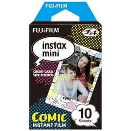 Fujifilm Instax Mini fotoark - Comic-ramme (10-pakning)
