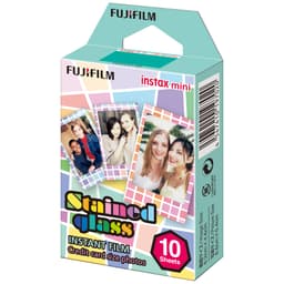 Fujifilm Instax Mini fotoark - glassmaleri-ramme (10-pakning)