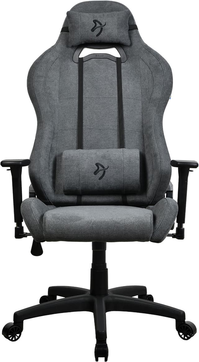 Arozzi Torretta SoftFabric v2 gamingstol - Askgrå