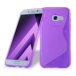 Samsung Galaxy A3 2017 silikondeksel case (lilla)