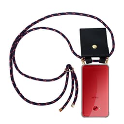 Asus ZenFone 4 Selfie PRO Skal Fodral Kedja (Blå)