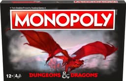 Monopoly Dungeons and Dragons lautapeli
