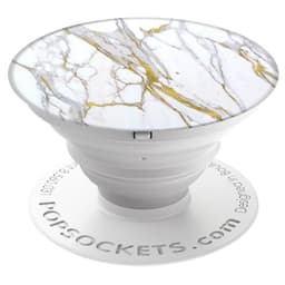 PopSockets mobilhållare (calacatta gold)
