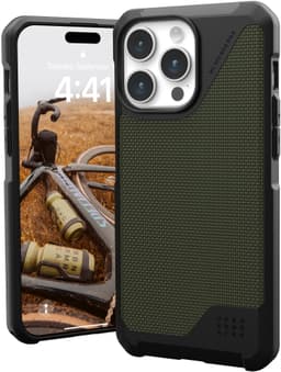 UAG Metropolis Lite MagSafe iPhone 15 Pro Max suojakuori (kevlar/vih.)