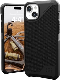 UAG Metropolis Lite MagSafe iPhone 15 Plus fodral (kevlar/svart)