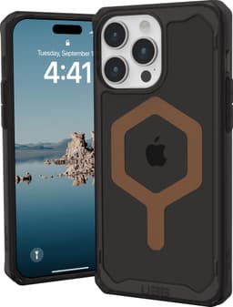 UAG Plyo MagSafe iPhone 15 Pro Max suojakuori (musta/pronssi)
