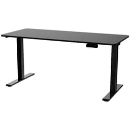 Lykke Elektrisk Hev- og Senk Skrivebord M200, svart, 120 x 60cm