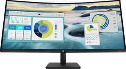 HP P34hc G4 WQHD 34” buet skjerm (sort)