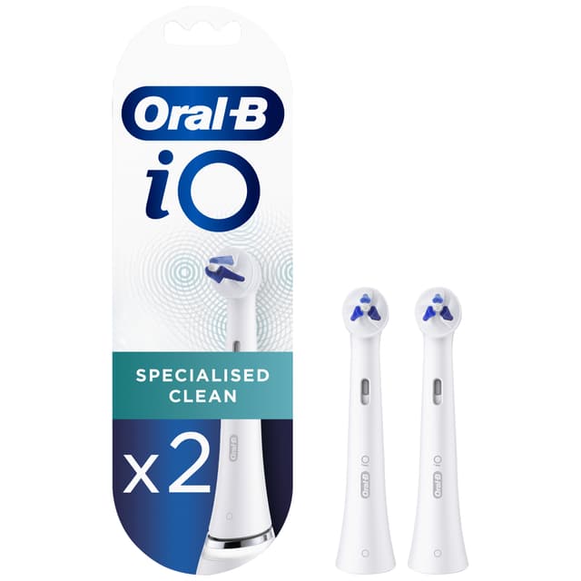 Oral-B iO specialiserade rengöringsborsthuvuden 416654 (2-pack)
