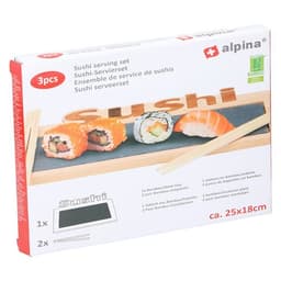 Alpine Sushi tarjotin 3 osaa