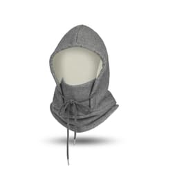 Vinter balaclava huva ansiktsmask, skidmask, ansiktsskydd Grå