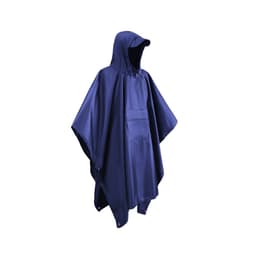 Multifunksjonell regnponcho med hette / campingpresenning / ly for fotturer og camping